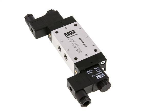 5/3 G1/4'' Center Closed Magnetventil 115V AC 3-8bar/42-112psi Airtec