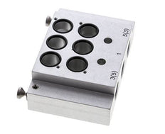 Endplatte mit zwei Ventilsitzen für Airtec KM09