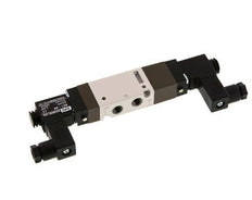 5/3 G1/8'' Zentrum geschlossen Magnetventil 24V DC 2-10bar/28-140psi YPC