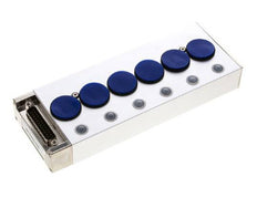 6x Multipole-Connector YPC SF4000 Valves 24VDC