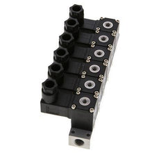 6x3/2 M5 NC Magnetventil 12V DC -0,95-8bar/-13,2-112psi Airtec