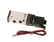 5/2 G1/8'' Magnetventil 24V DC 1,5-10bar/21,0-140psi 2-poliger Stecker YPC