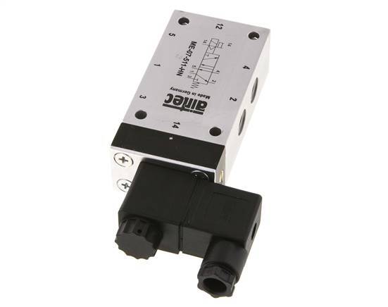 5/2 G1/4'' (G1/8'') Magnetventil Externe Vorsteuerung 115V AC -0.95-10bar/-13.2-140psi Airtec