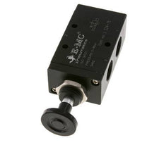 3/2 G1/2'' Axiales Handhebelventil Raste 0-8bar/0-112psi E.MC