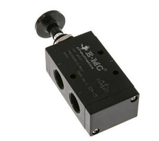 3/2 G1/2'' Axiales Handhebelventil Raste 0-8bar/0-112psi E.MC