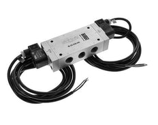 5/3 G1/2'' Center Closed Magnetventil 24V DC ATEX 3-10bar/42-140psi Airtec