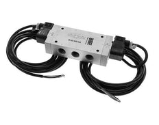 5/3 G1/2'' Center Closed Magnetventil 24V DC ATEX 3-10bar/42-140psi Airtec