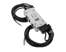 5/3 G1/2'' Center Closed Magnetventil 24V DC ATEX 3-10bar/42-140psi Airtec