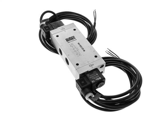 5/3 G1/2'' Center Closed Magnetventil 24V DC ATEX 3-10bar/42-140psi Airtec