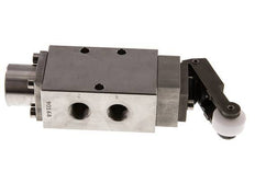 5/2 G1/4'' Rollenhebelventil Edelstahl -0,95-12bar/-13,2-168psi