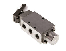 5/2 G1/4'' Rollenhebelventil Edelstahl -0,95-12bar/-13,2-168psi