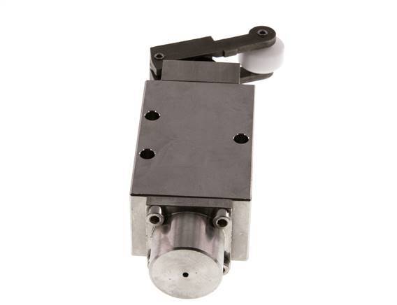 5/2 G1/4'' Rollenhebelventil Edelstahl -0,95-12bar/-13,2-168psi