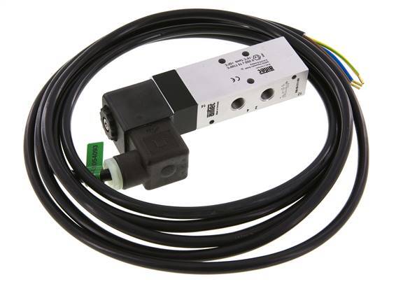 5/2 G1/8''-Magnetventil 24V DC ATEX 3-10bar/42-140psi Airtec