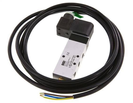 5/2 G1/8''-Magnetventil 24V DC ATEX 3-10bar/42-140psi Airtec