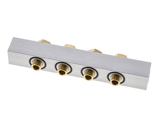 Verteiler 4-Stationen 3/2 5/2 5/3-Wege Airtec M05/P05