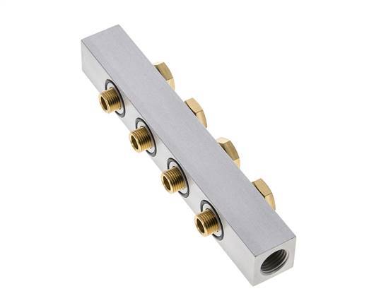 Verteiler 4-Stationen 3/2 5/2 5/3-Wege Airtec M05/P05