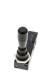 5/3 G1/8'' Auspuff Zentrum Handhebelventil 0-8bar/0-112psi E.MC