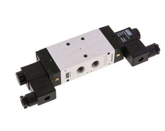 5/2 G1/4'' Bistabiles Magnetventil 230V AC 2.5-10bar/35.0-140psi Airtec
