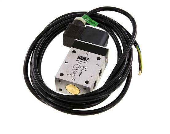 3/2 G1/4'' NO Magnetventil 24V DC ATEX 1,5-10bar/21,0-140psi Airtec