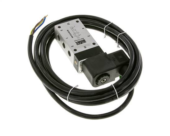5/2 G1/8''-Magnetventil 24V DC ATEX 2-10bar/28-140psi Airtec