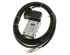 5/2 G1/8''-Magnetventil 24V DC ATEX 2-10bar/28-140psi Airtec