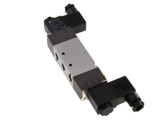 5/2 G1/4'' Bistabiles Magnetventil 24V AC 1,5-8bar/21,0-112psi E.MC