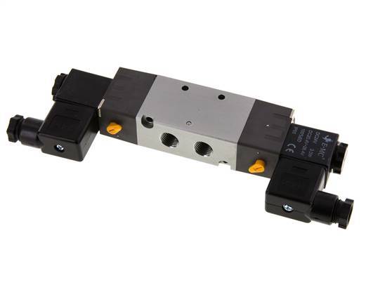 5/2 G1/4'' Bistabiles Magnetventil 24V AC 1,5-8bar/21,0-112psi E.MC