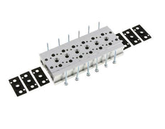 Verteiler 6-Stationen YPC SF1000 5/2 5/3-fach