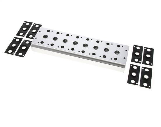 Verteiler 8-Stationen E.MC 5/2 5/3-fach
