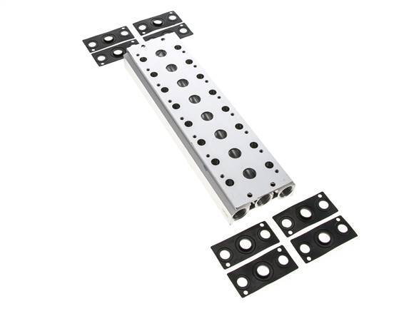 Verteiler 8-Stationen E.MC 5/2 5/3-fach