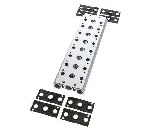 Verteiler 8-Stationen E.MC 5/2 5/3-fach