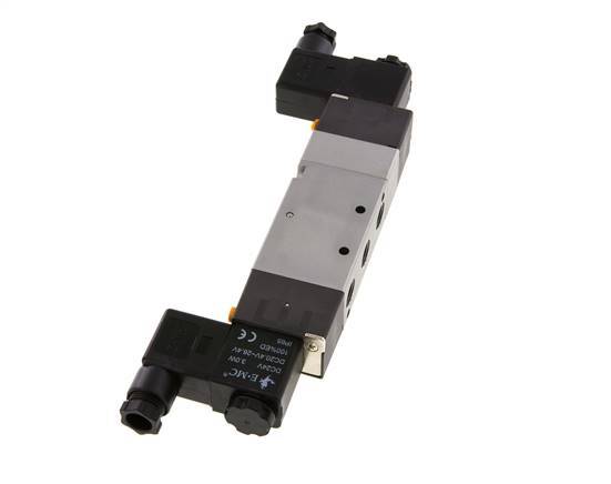 5/3 G1/4'' Druck-Center-Magnetventil 230V AC 1,5-8bar/21,0-112psi E.MC