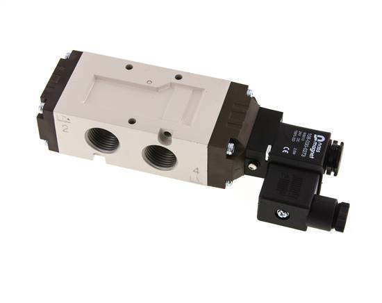 5/2 G1/2''-Magnetventil 24V AC 1,5-10bar/21,0-140psi YPC