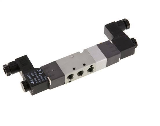 5/3 G1/8'' Center Closed Magnetventil 230V AC 1.5-8bar/21.0-112psi E.MC