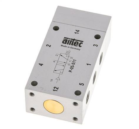 5/2 G1/8'' Luftsteuerventil ATEX 0-10bar/0-140psi Airtec
