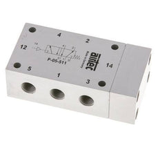 5/2 G1/8'' Luftsteuerventil ATEX 0-10bar/0-140psi Airtec