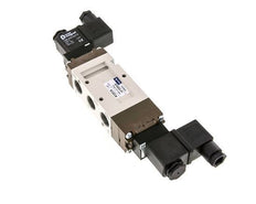 5/3 G3/8'' Pressure Center Solenoid Valve 115V AC 2-10bar/28-140psi YPC
