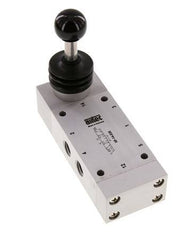 5/3 G1/4'' Center Closed Handhebelventil 0-12bar/0-168psi Airtec