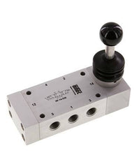 5/3 G1/4'' Center Closed Handhebelventil 0-12bar/0-168psi Airtec