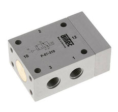 3/2 G1/4'' (G1/8'') Luftsteuerventil 1,5-10bar/21,0-140psi Airtec