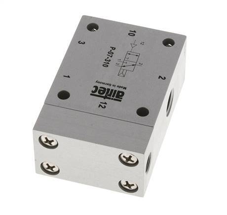 3/2 G1/4'' (G1/8'') Luftsteuerventil 1,5-10bar/21,0-140psi Airtec