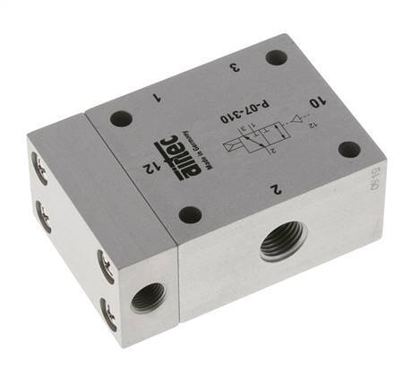 3/2 G1/4'' (G1/8'') Luftsteuerventil 1,5-10bar/21,0-140psi Airtec