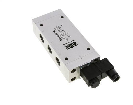 5/2 G1/2'' (G1/8'') Solenoid Valve External Pilot 115V AC 0-10bar/0-140psi Airtec