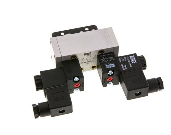 5/2 ISO 5599-1 Bistabiles Magnetventil 24V AC 2-10bar/28-140psi Airtec