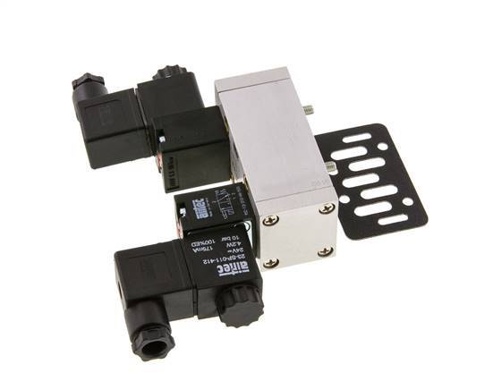 5/2 ISO 5599-1 Bistabiles Magnetventil 24V AC 2-10bar/28-140psi Airtec
