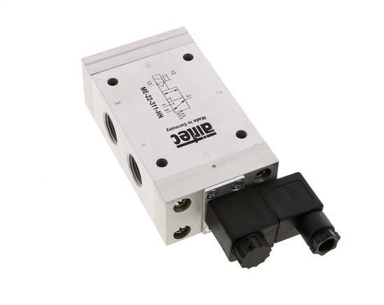 3/2 G1/2'' (G1/8'') Solenoid Valve External Pilot 115V AC 0-10bar/0-140psi Airtec