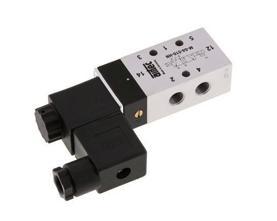 5/2 G1/8'' Magnetventil 230V AC 2,5-10bar/35,0-140psi Airtec