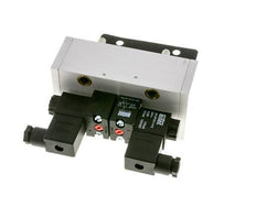 5/3 ISO 5599-3 Exhaust Center Solenoid Valve 48V DC 3-10bar/42-140psi Airtec