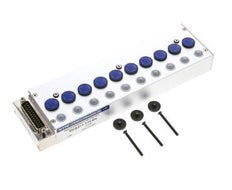 10x Multipol-Steckverbinder YPC SF2000 Ventile 24VDC