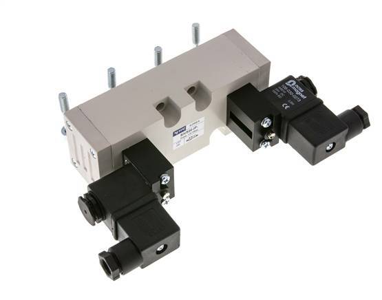 5/2 ISO 5599-2 Bistable Solenoid Valve 12V DC 1.5-10bar/21.0-140psi YPC